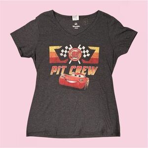 Lightning McQueen “Pit Crew” tee - Size M